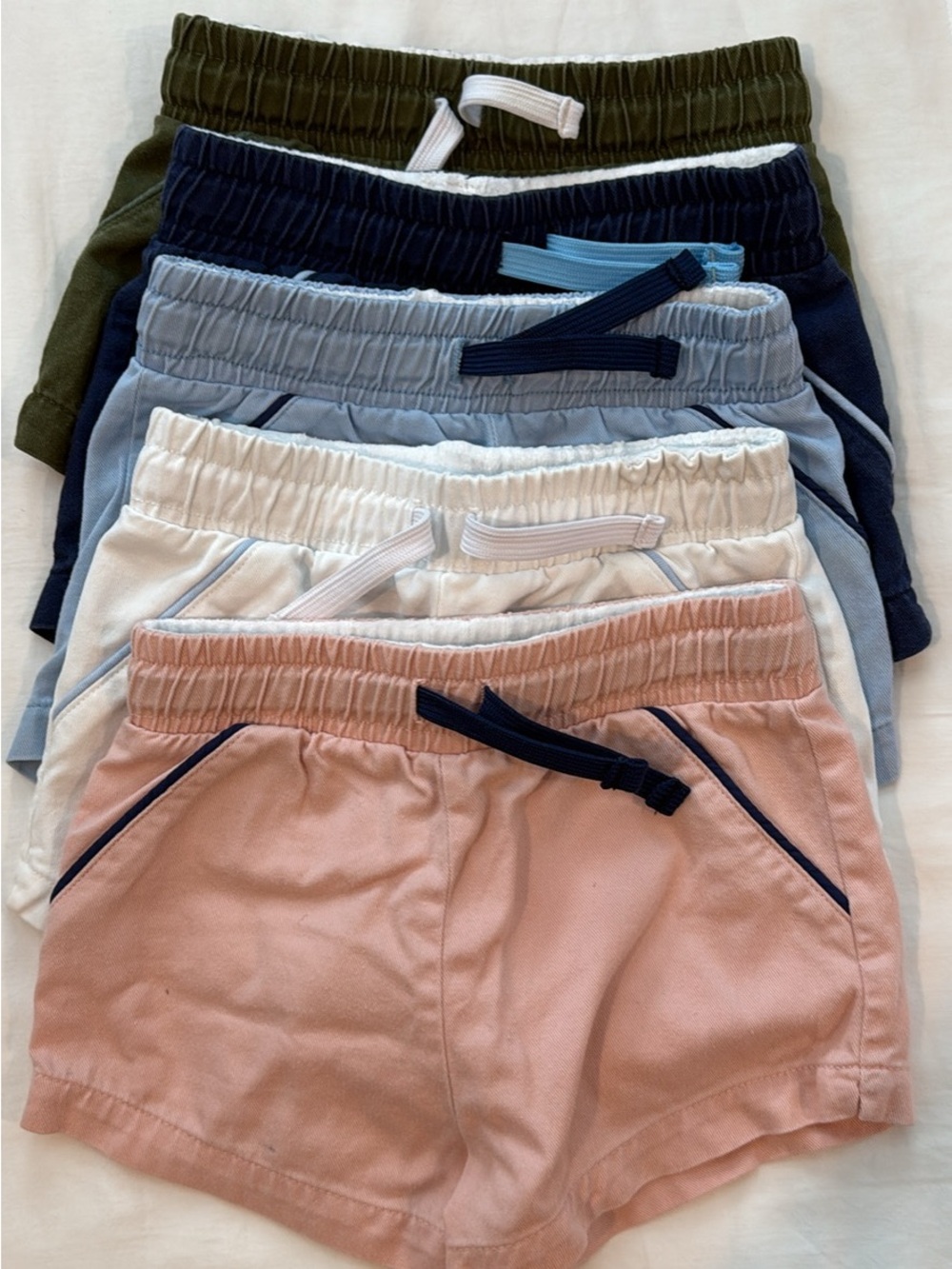 Cadets Classic Twill Shorts - Size 2/3 - set of 5